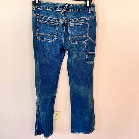 Express Women's Y2K Precision Fit Flare Jeans 8-Long - Picture 3 of 4